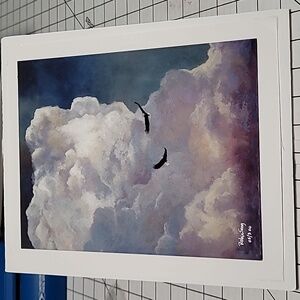 Vintage Eagles Print by Robin Song 05 of 300 late 1990s